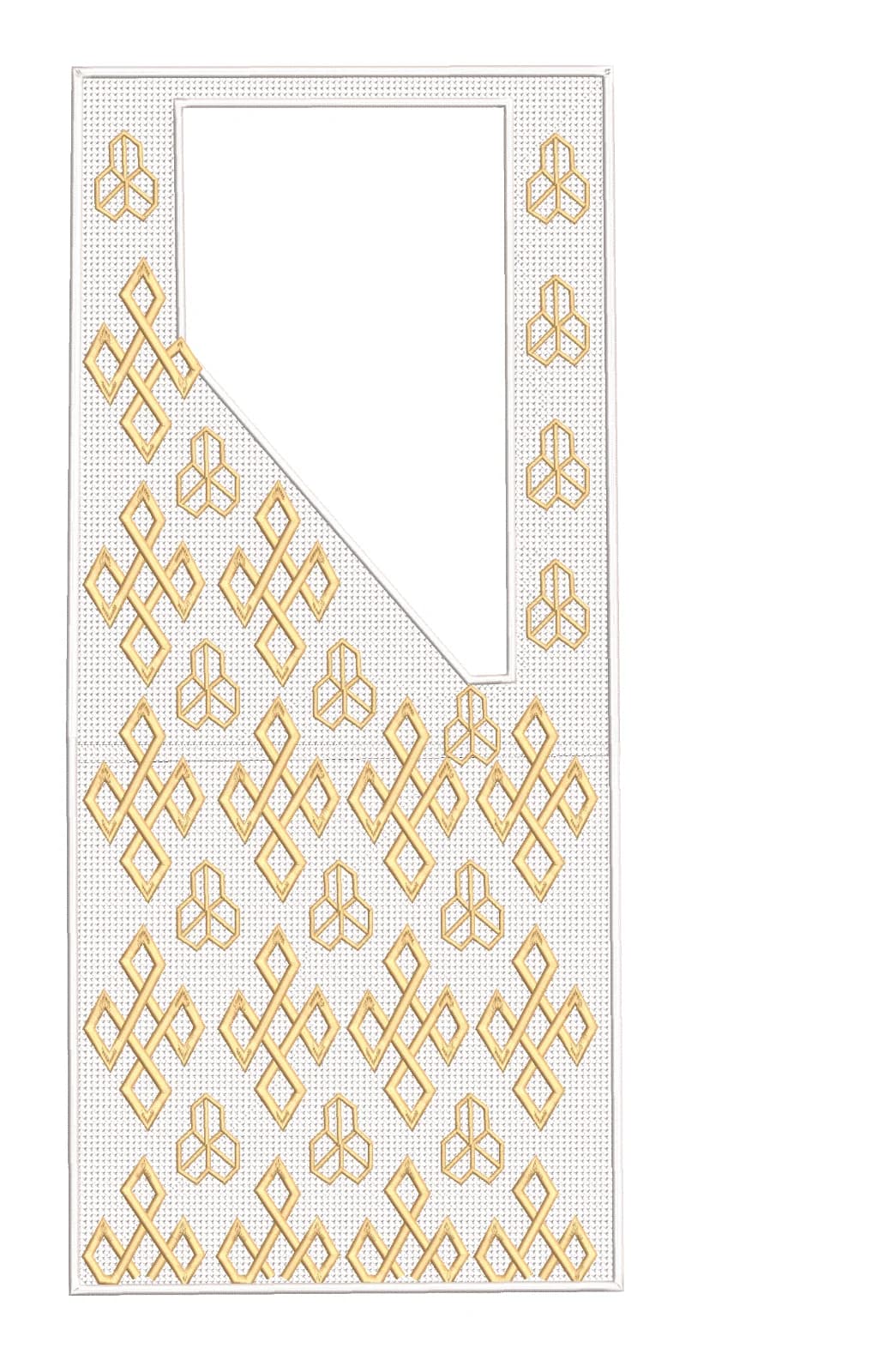 TEC5026 Agbada Embroidery Design