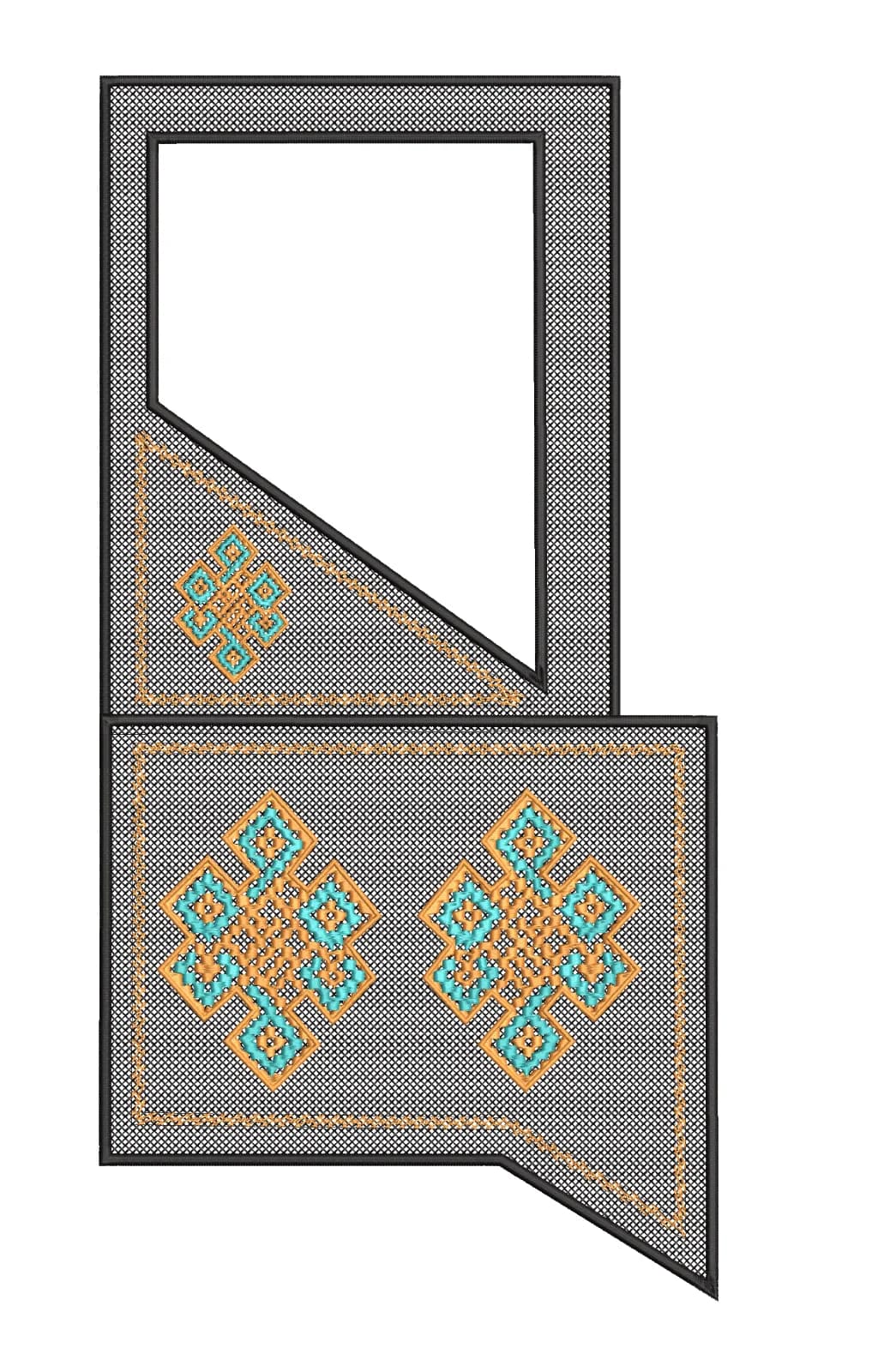 TEC4999 Agbada Embroidery Design