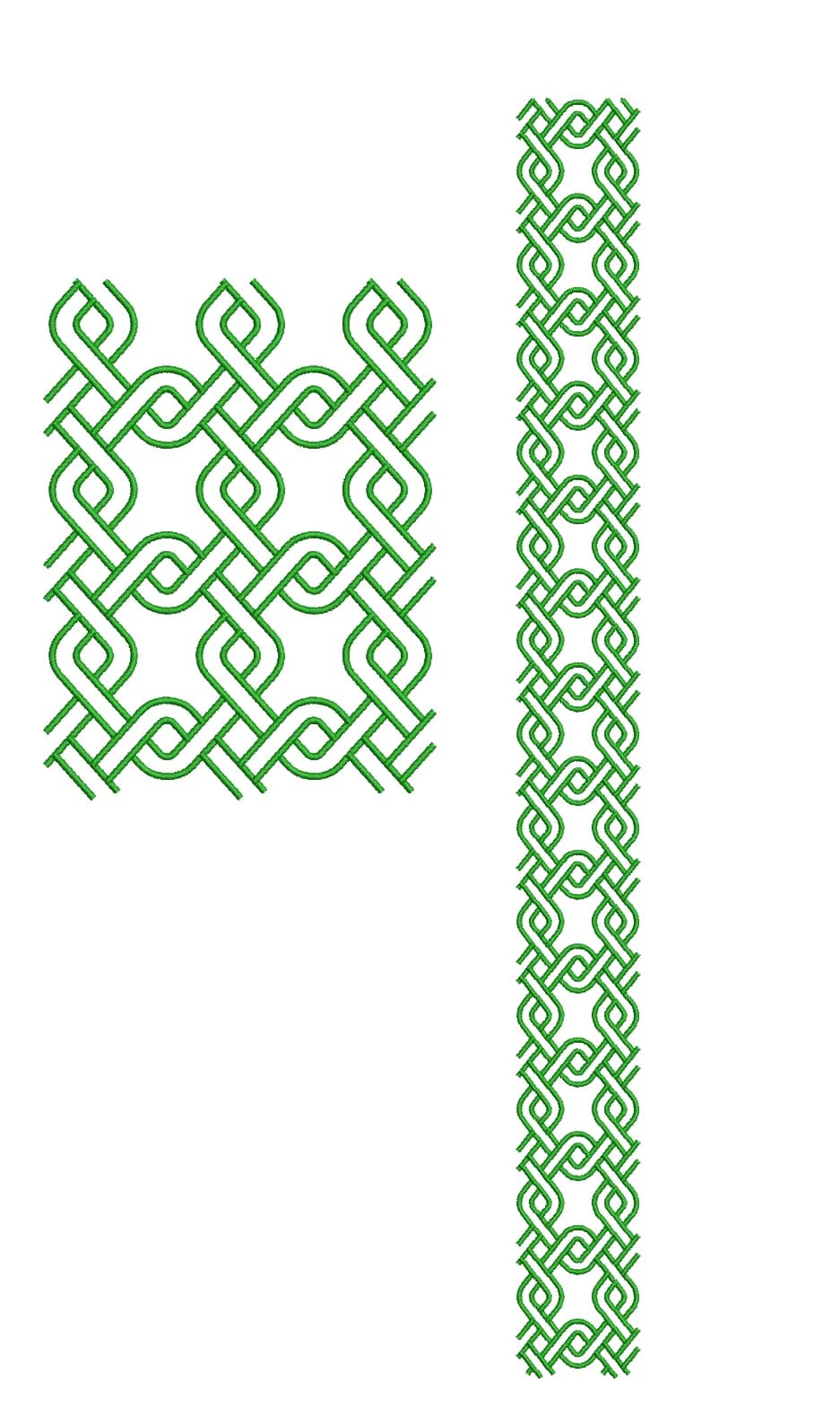 TEC4930 Flap & Pocket Embroidery Design