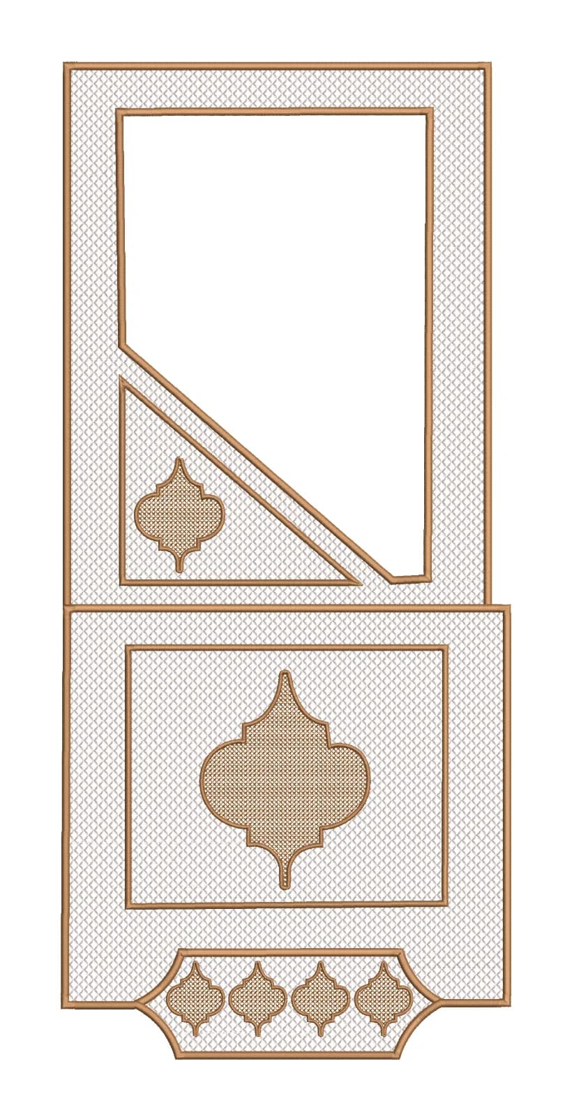 TEC5017 Agbada Embroidery Design