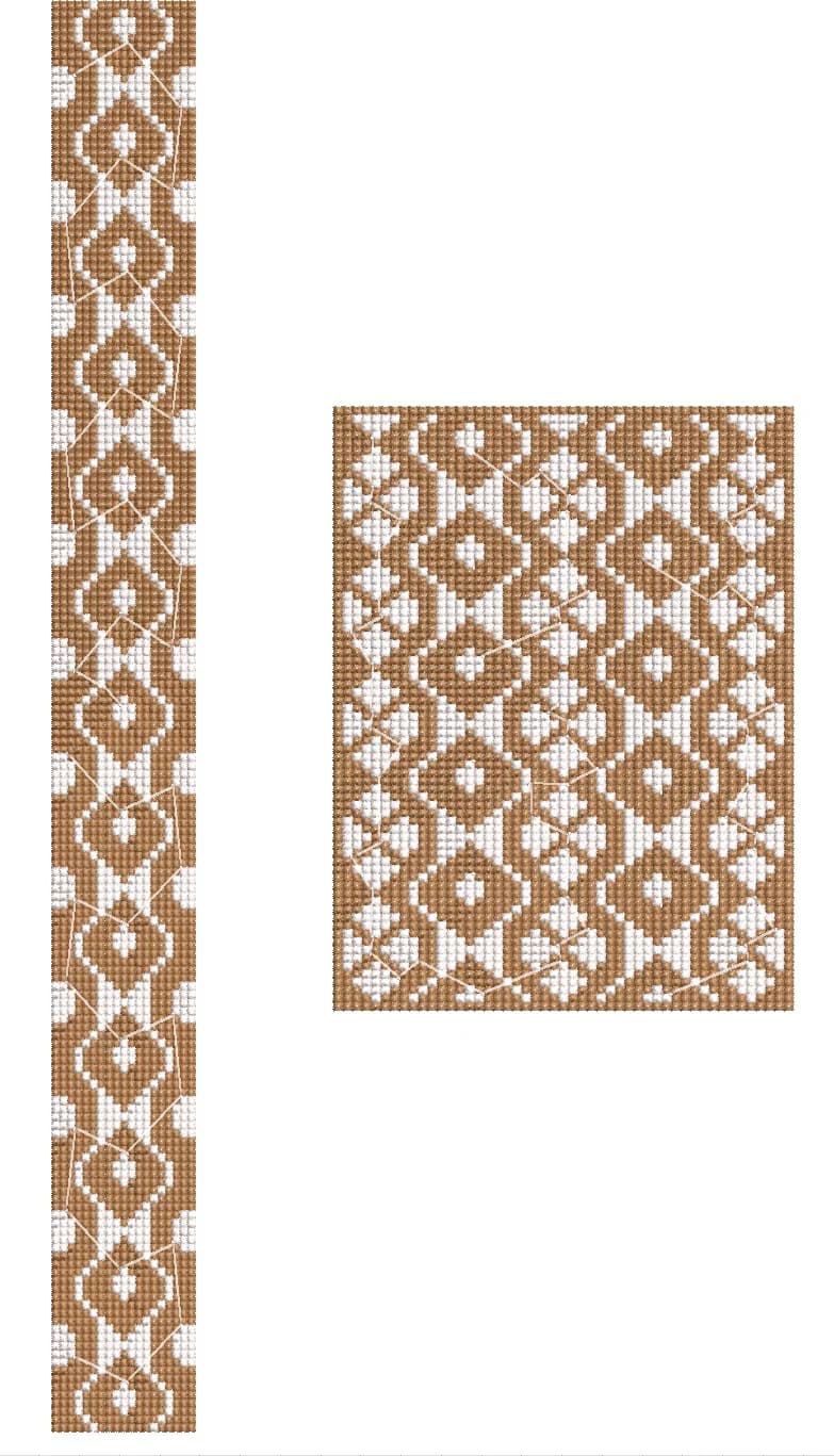 TEC4865 Flap & Pocket Embroidery Design