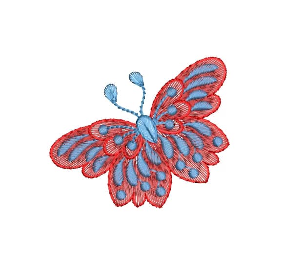 Elegant Bird Embroidery Design – Kaftan Pocket, T-Shirt & Body Work