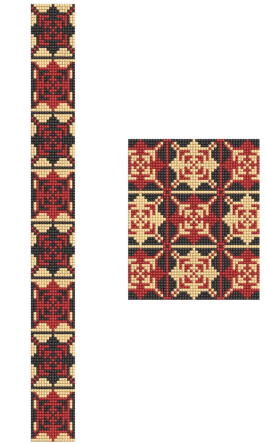 TEC48549Flap & Pocket Embroidery Design