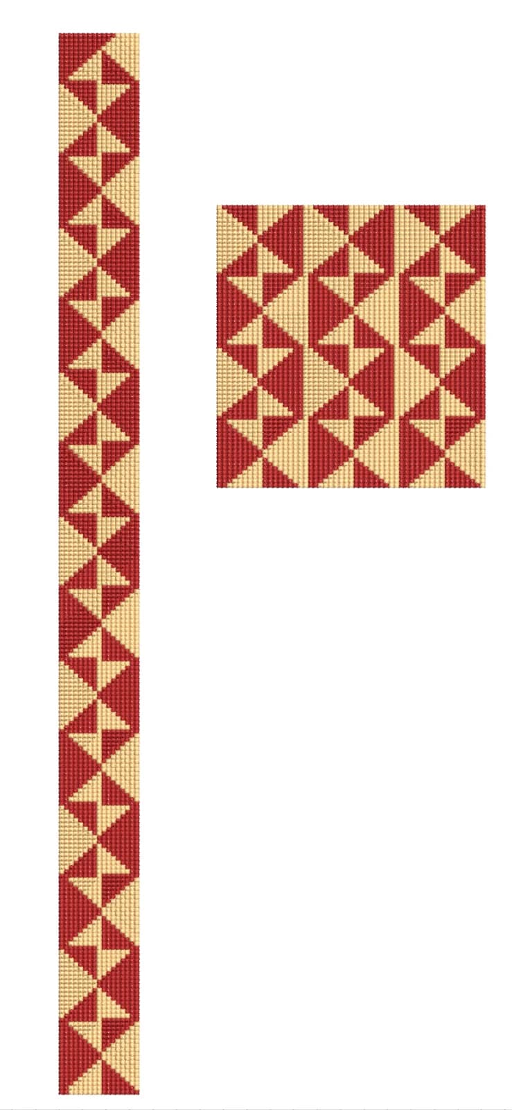 TEC4906 Flap & Pocket Embroidery Design