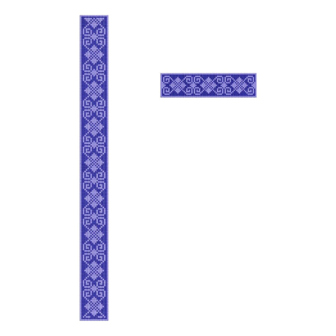 TEC135 Flap and Pocket Monogram Embroidery Design File