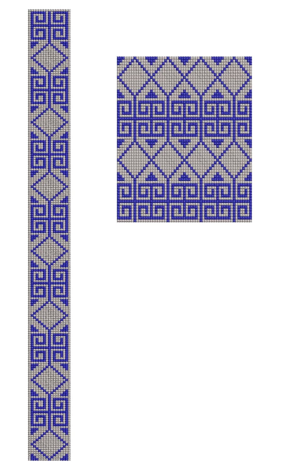 TEC4855 Flap & Pocket Embroidery Design