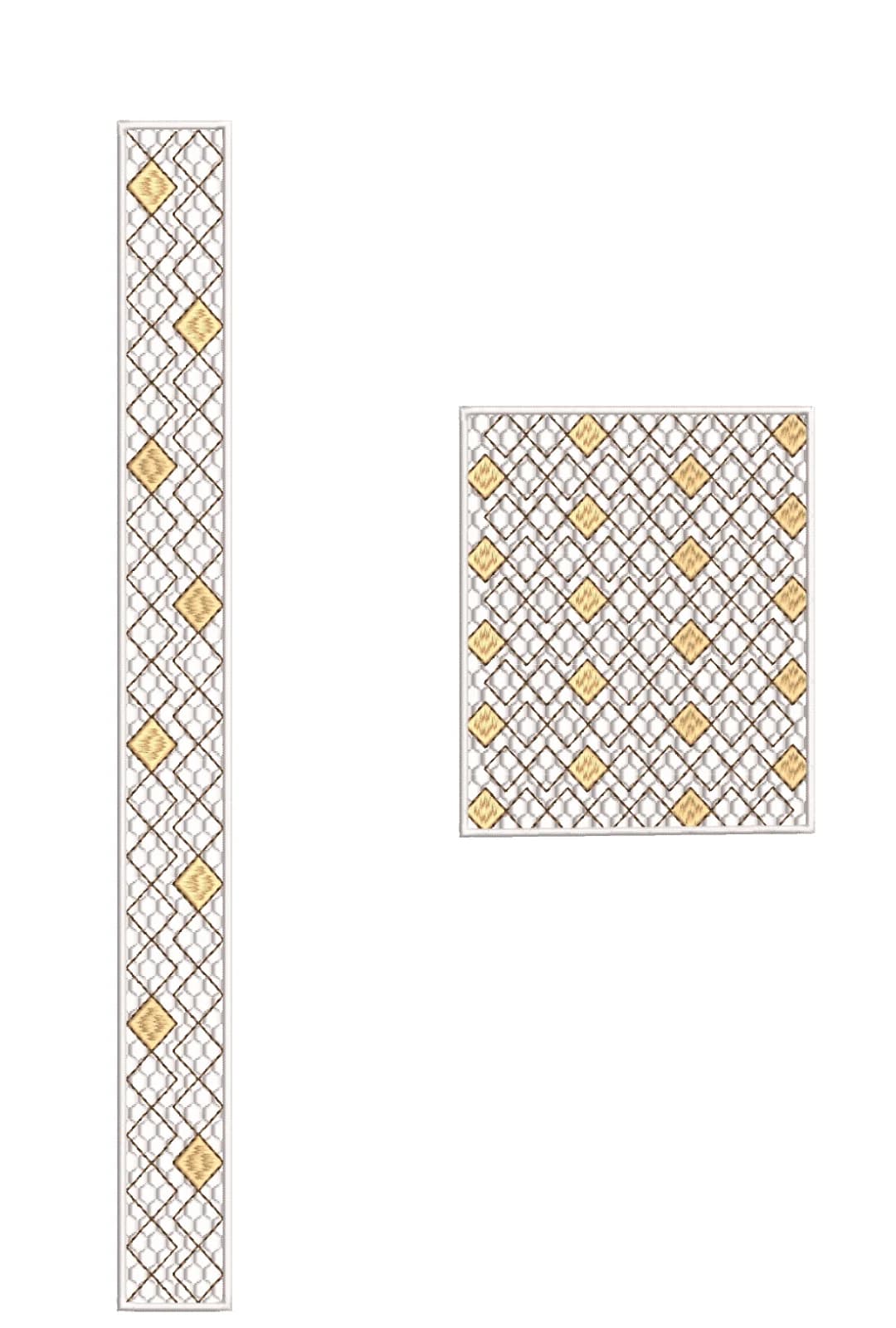 TEC4967 Flap & Pocket Embroidery Design