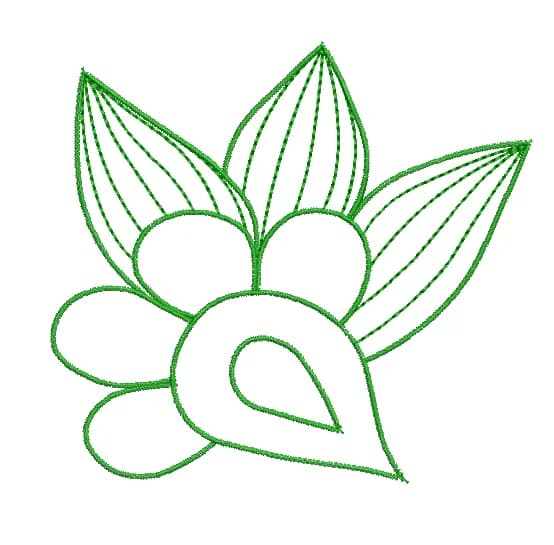 TEC5054 Floral Embroidery Desings