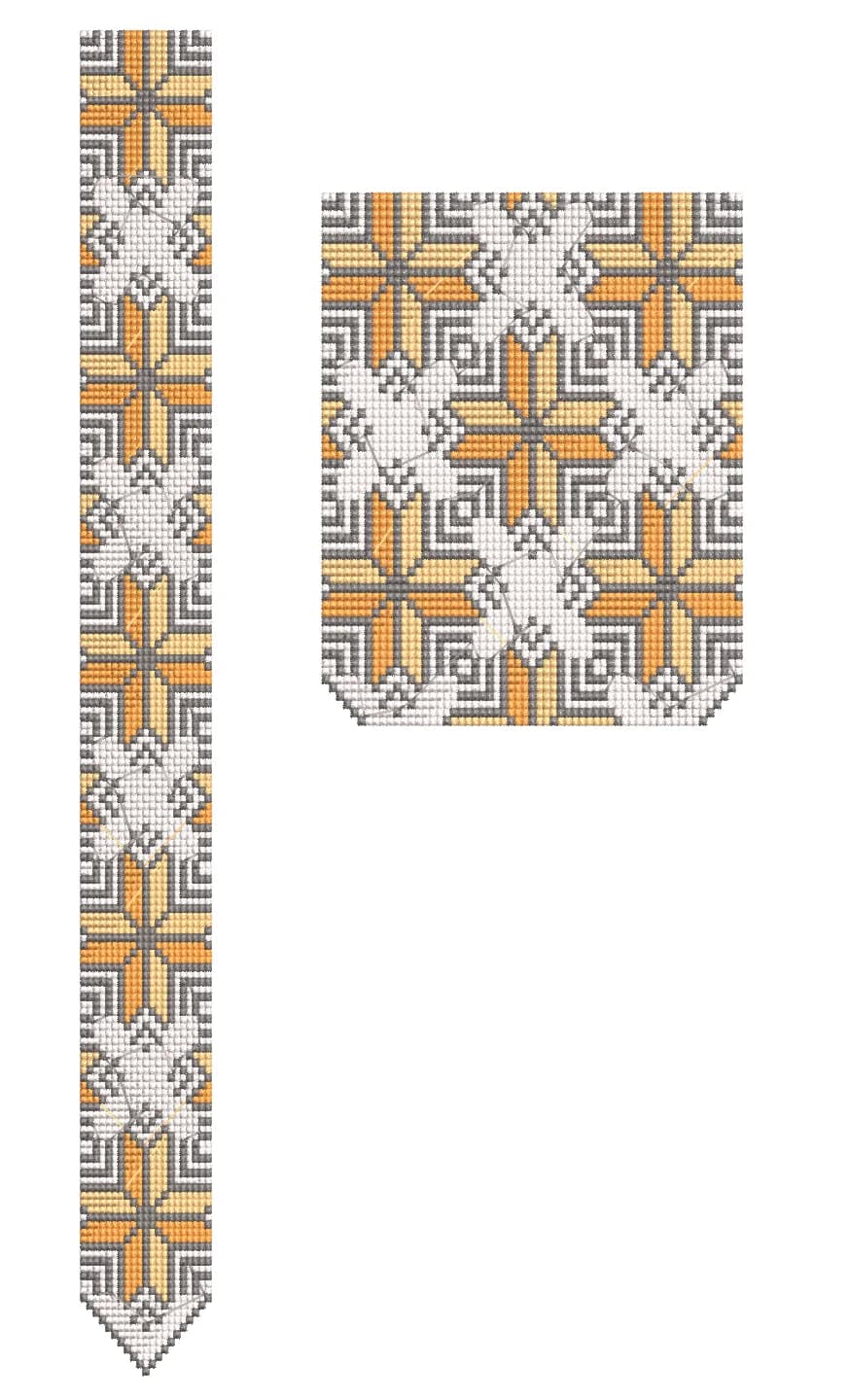 TEC4938 Flap & Pocket Embroidery Design