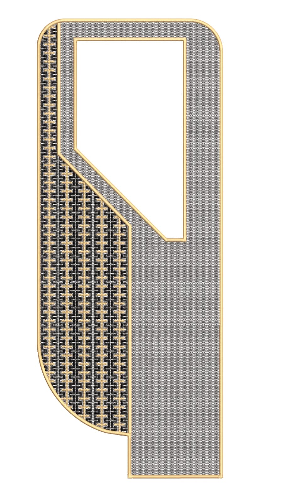 TEC5063 Agbada Embroidery Design