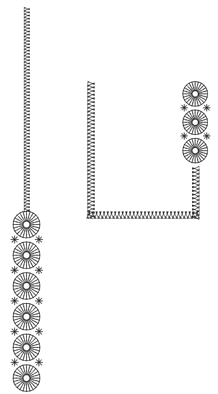 TEC4857 Flap & Pocket Embroidery Design