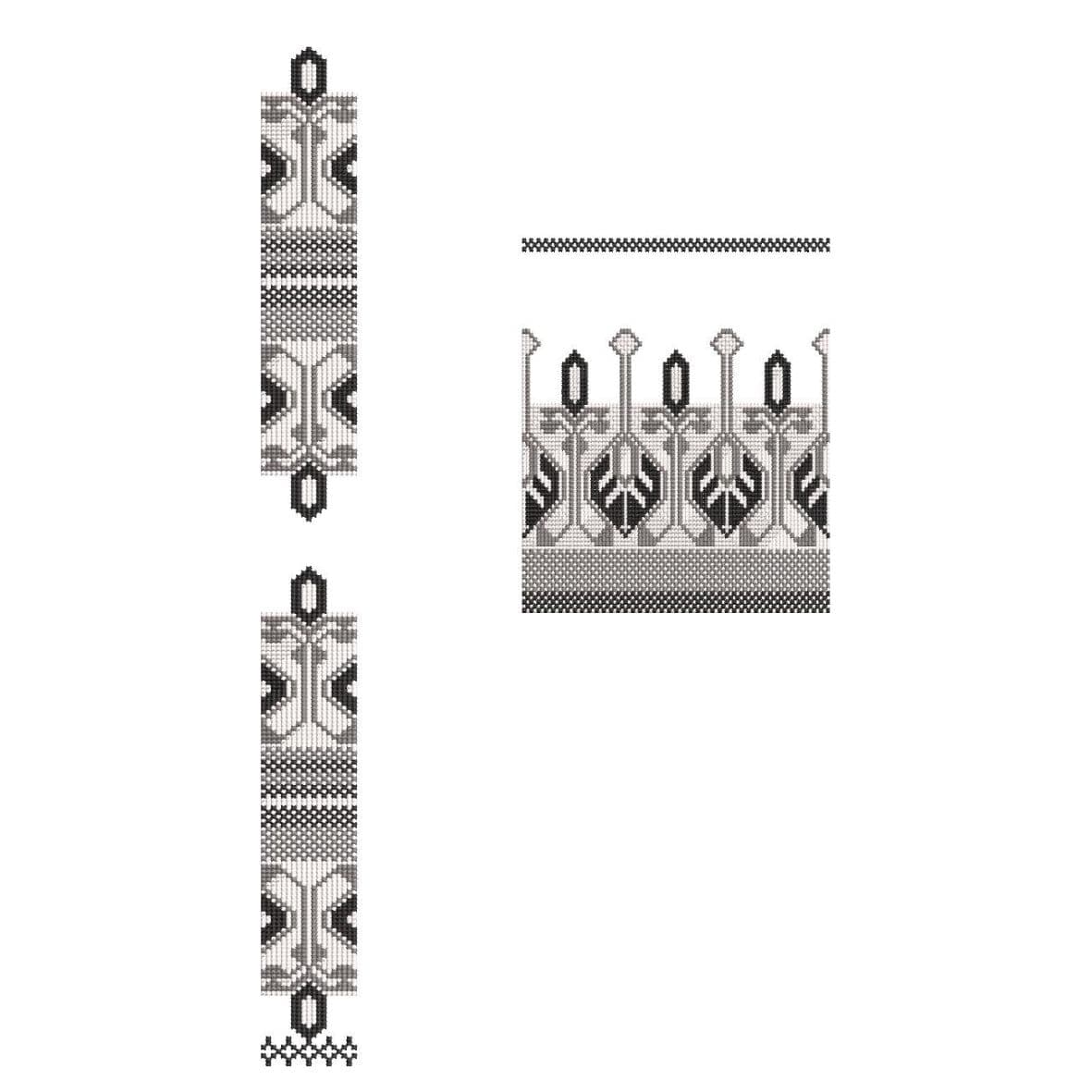 TEC89 Flap and Pocket Monogram Embroidery Design