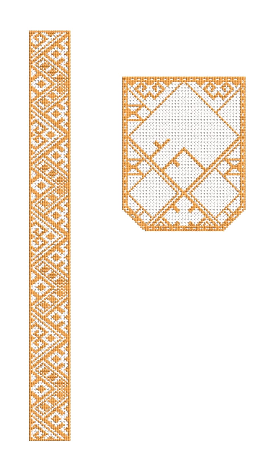 TEC4940 Flap & Pocket Embroidery Design