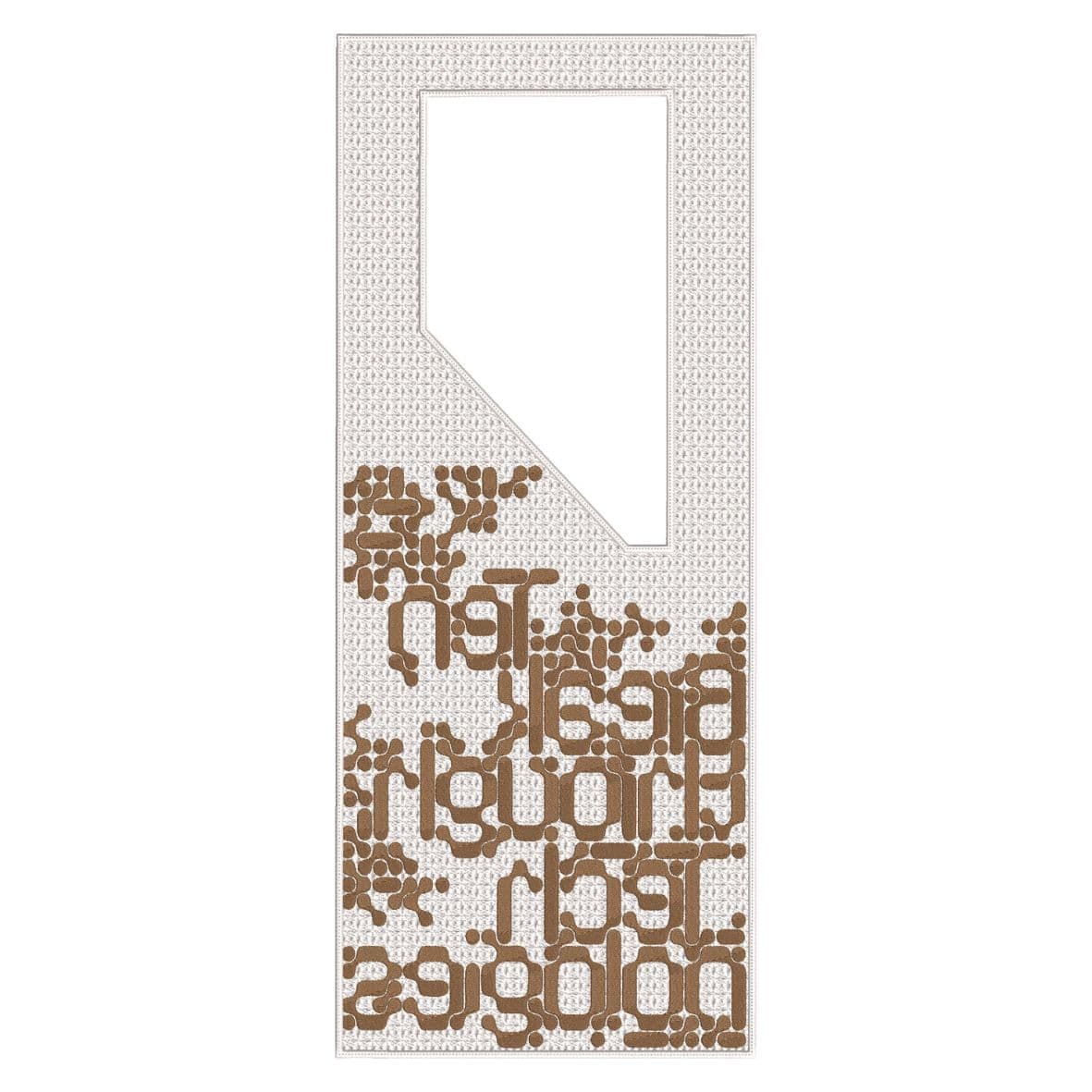 TEC143 Agbada Monogram Embroidery Design File