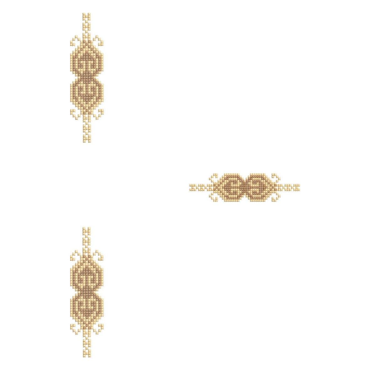 TEC131 Flap and Pocket Monogram Embroidery Design File
