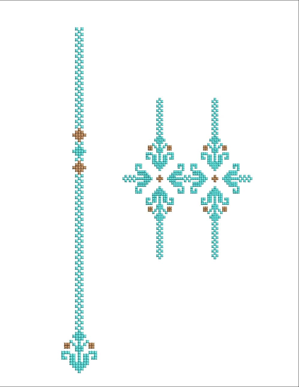 TEC4936 Flap & Pocket Embroidery Design