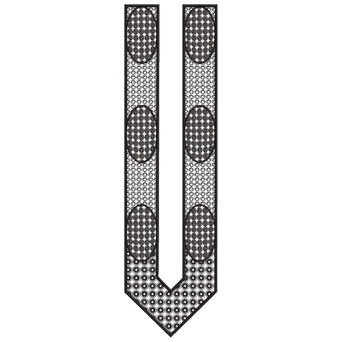 TEC72 Front Panel Embroidery Design