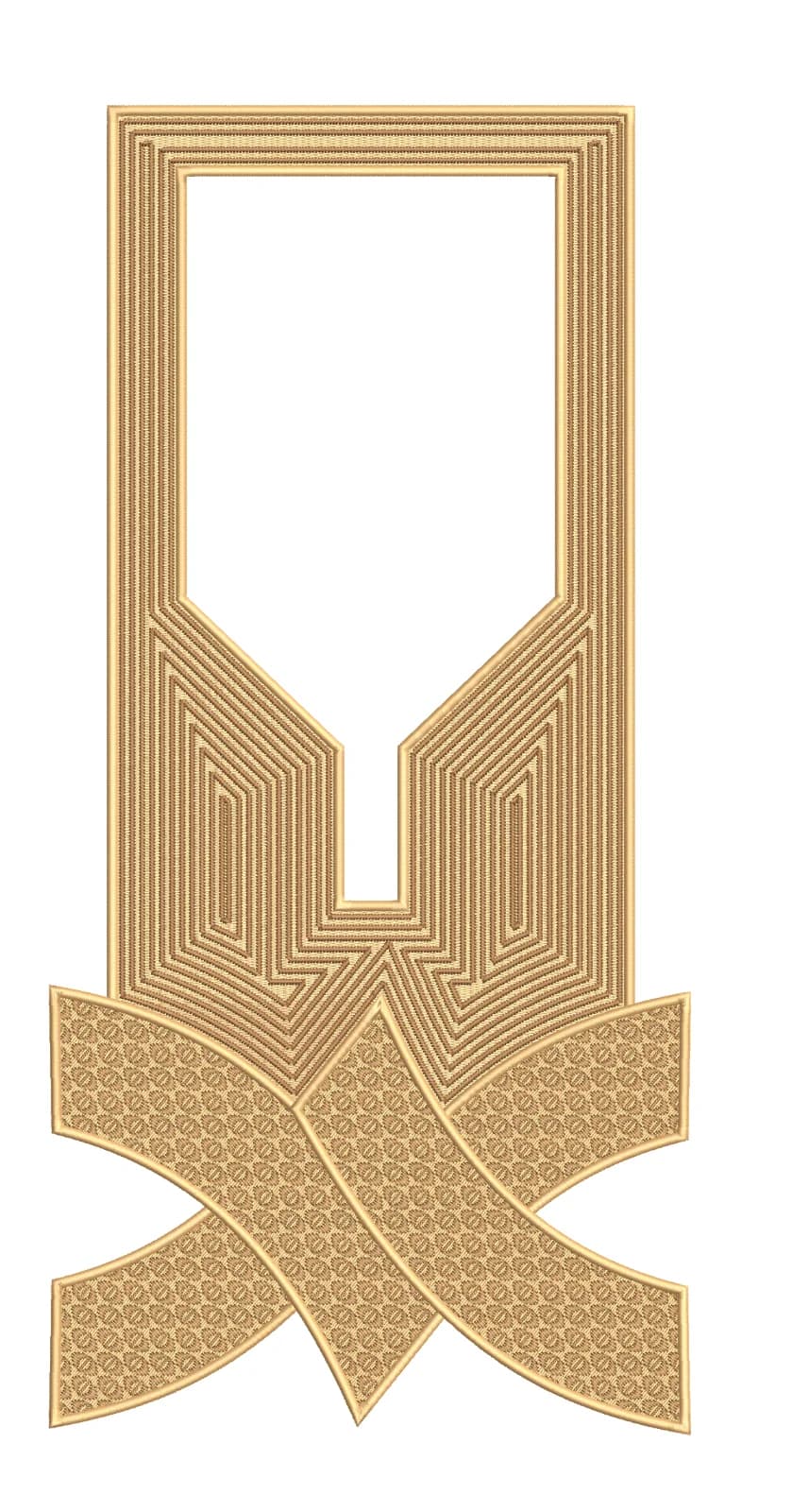 TEC5064 Agbada Embroidery Design