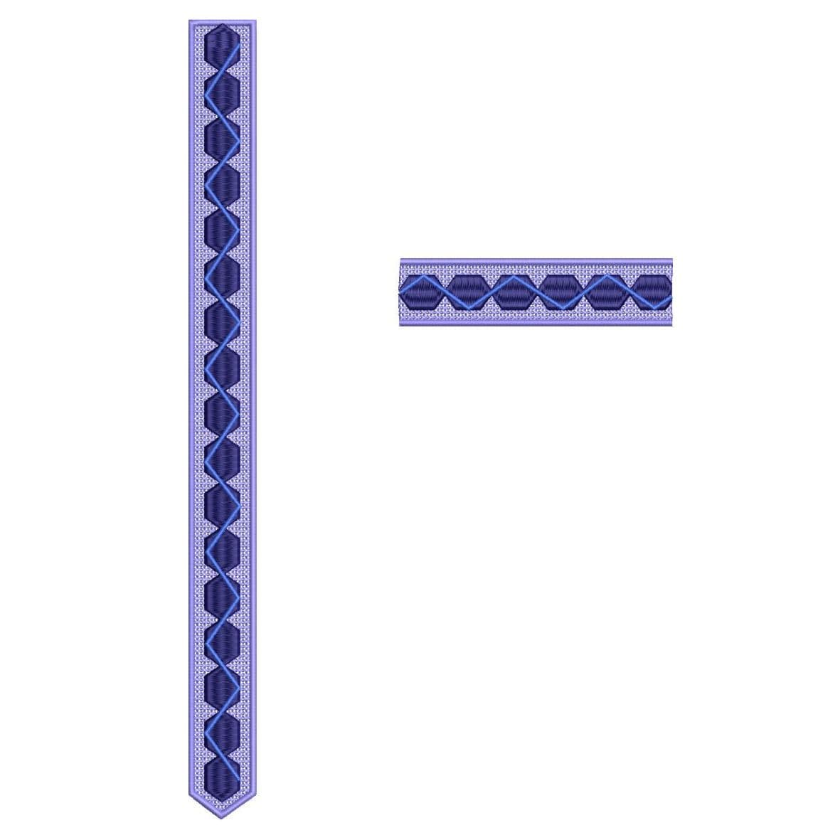 TEC53 Flap and Pocket Embroidery Design