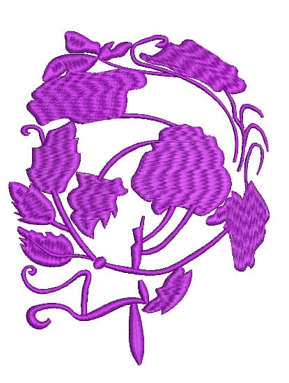 TEC5060 Floral Embroidery Desings