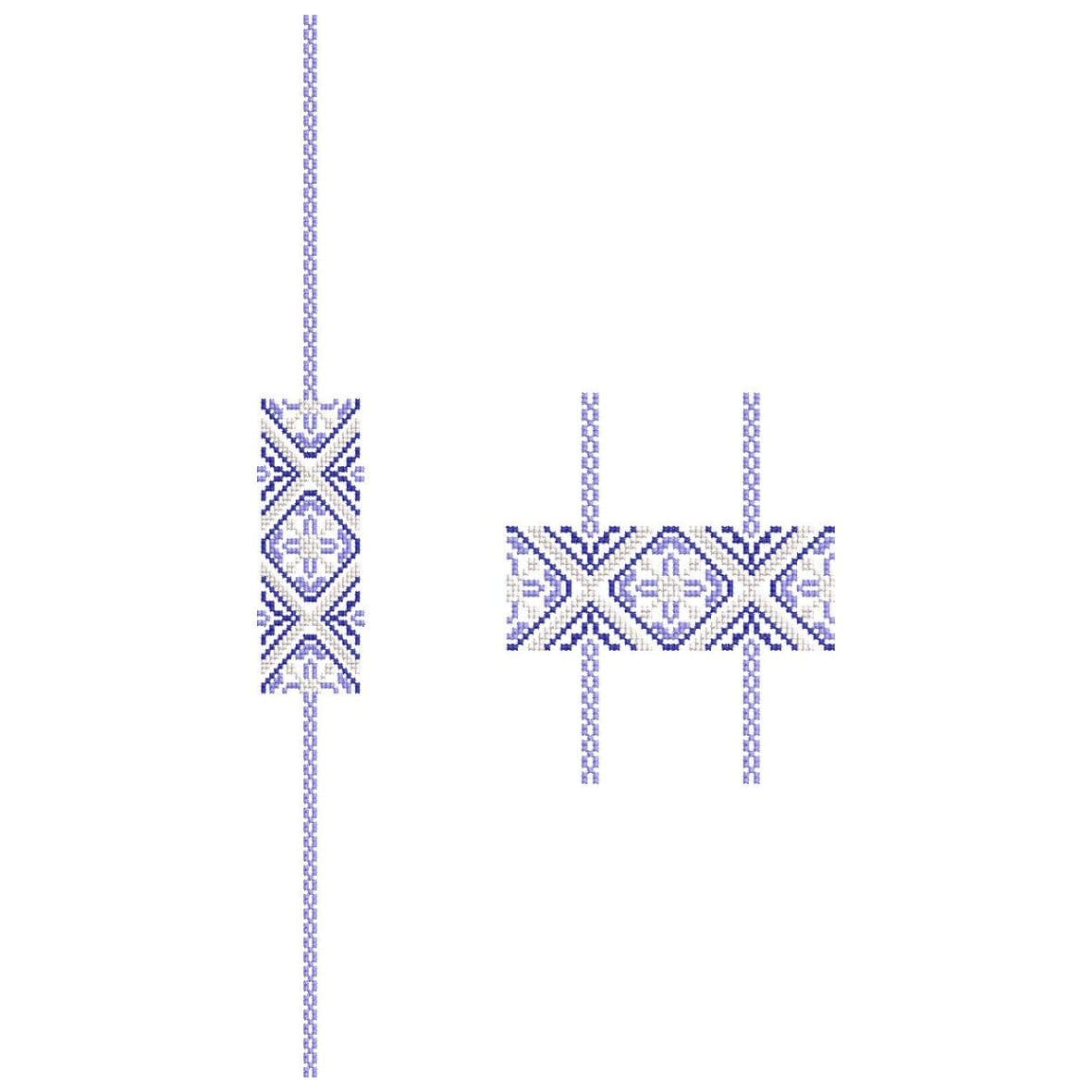 TEC87 Flap and Pocket Monogram Embroidery Design