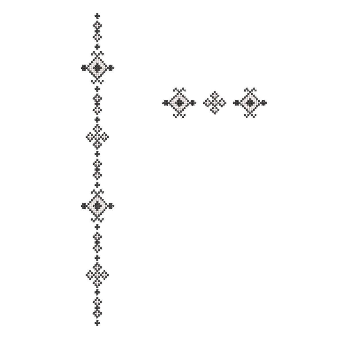 TEC49 Flap and Pocket Embroidery Design