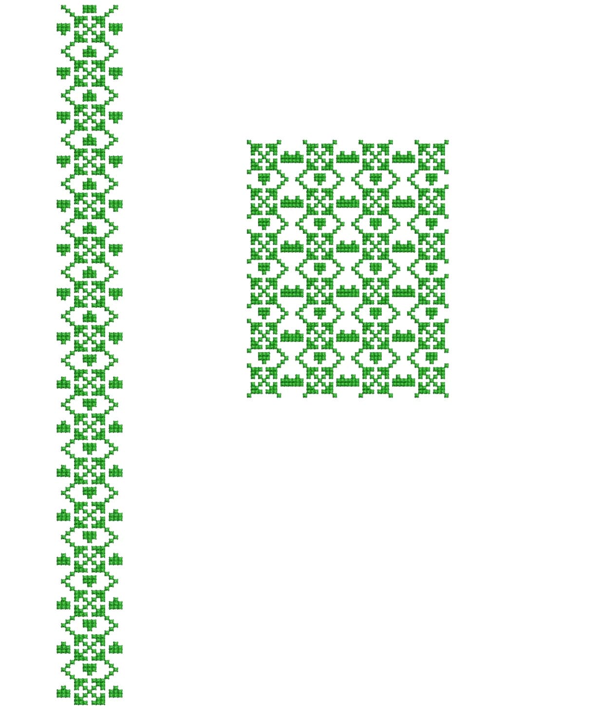 TEC4847 Flap & Pocket Embroidery Design