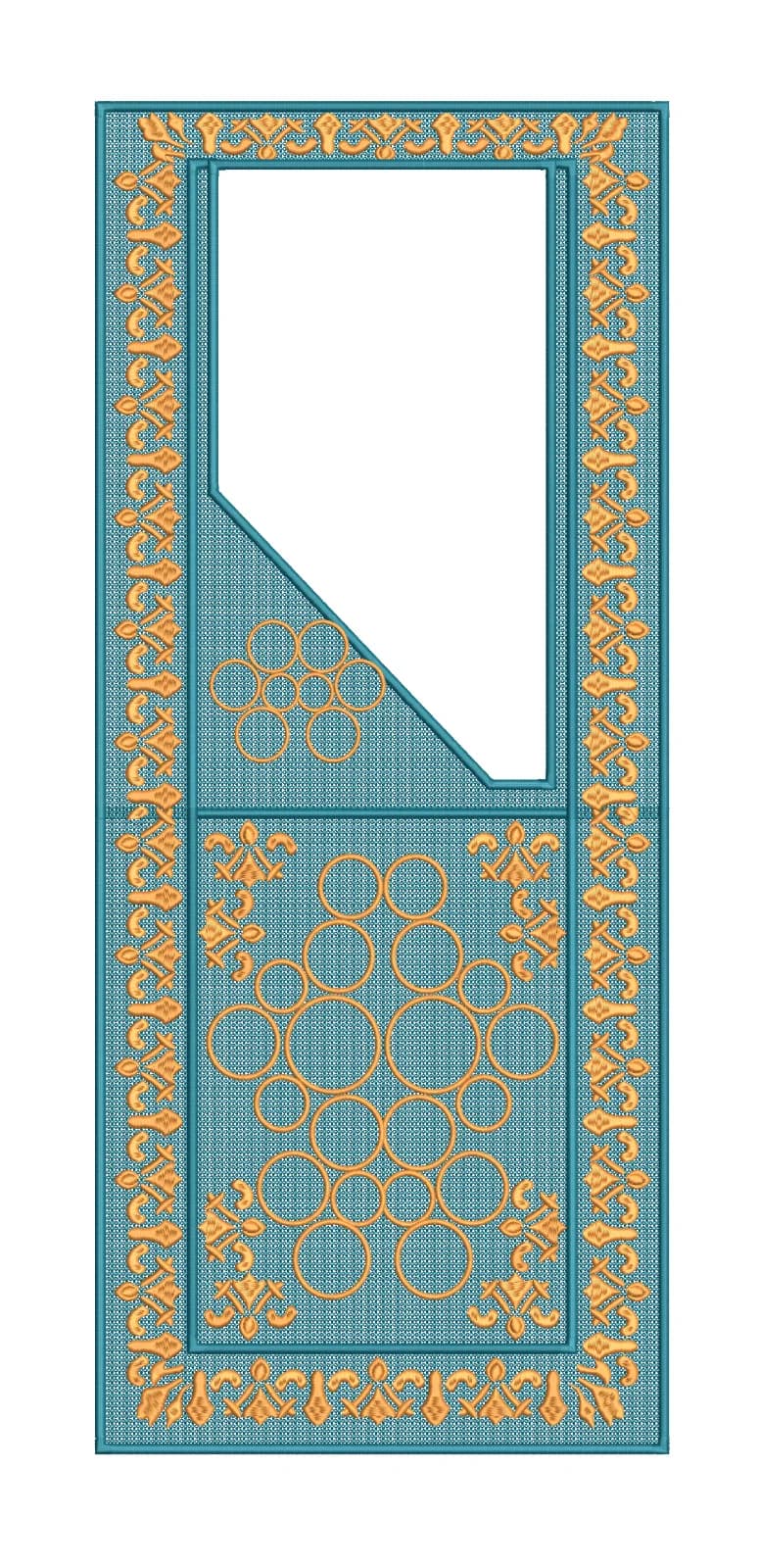 TEC5020 Agbada Embroidery Design