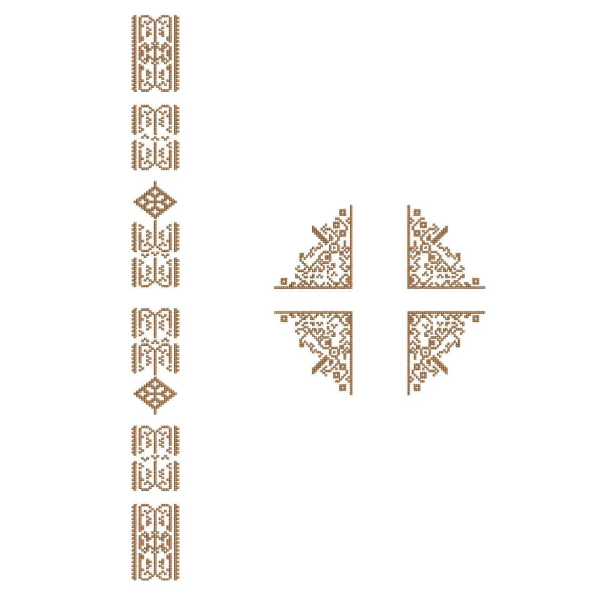 TEC55 Flap and Pocket Embroidery Design