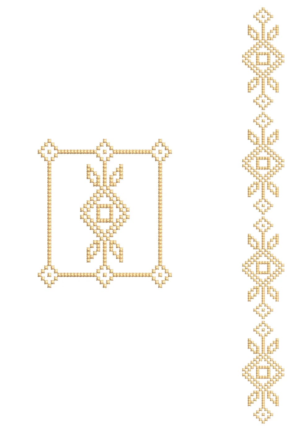 TEC4964 Flap & Pocket Embroidery Design
