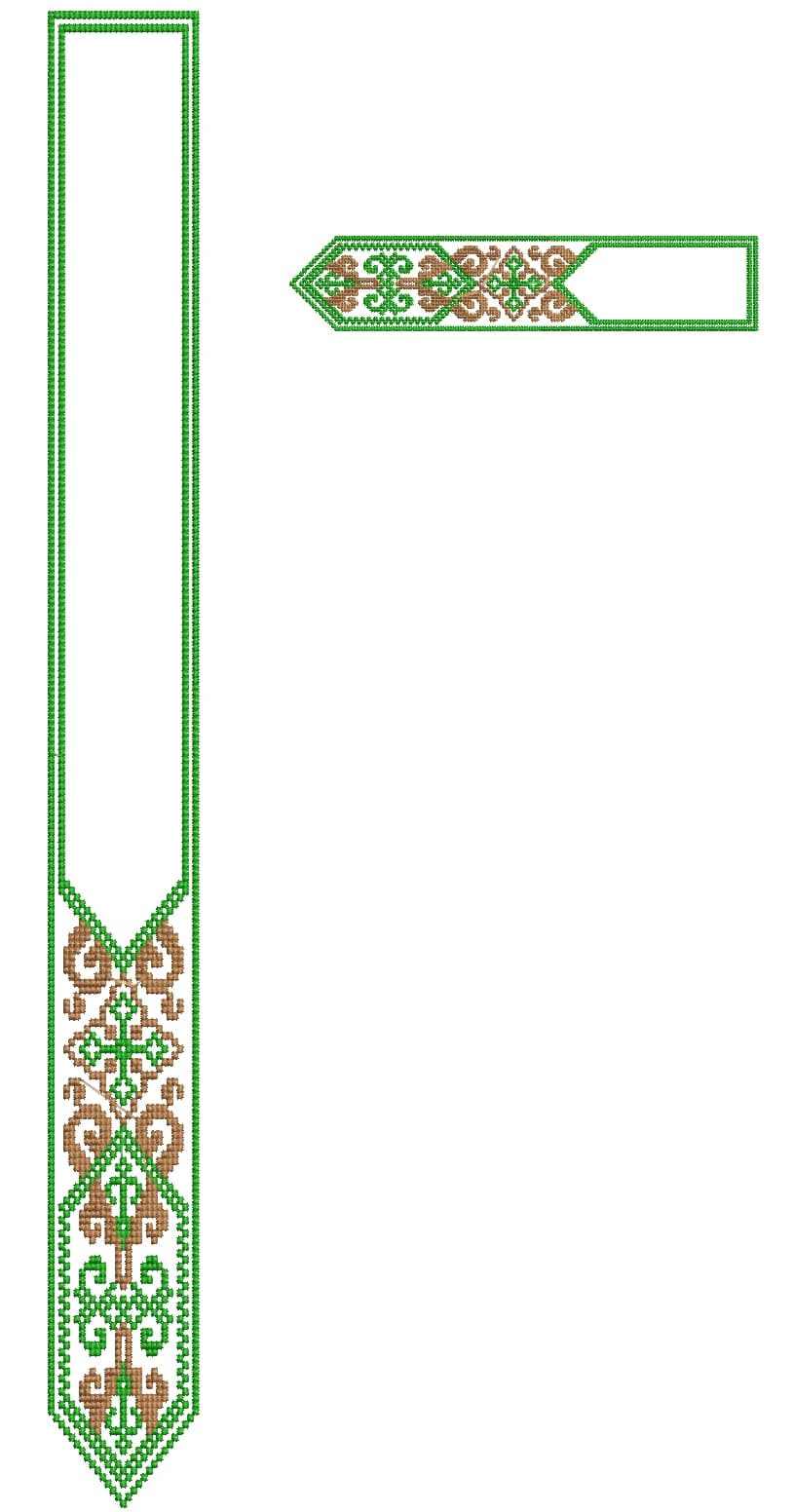 TEC4861 Flap & Pocket Embroidery Design