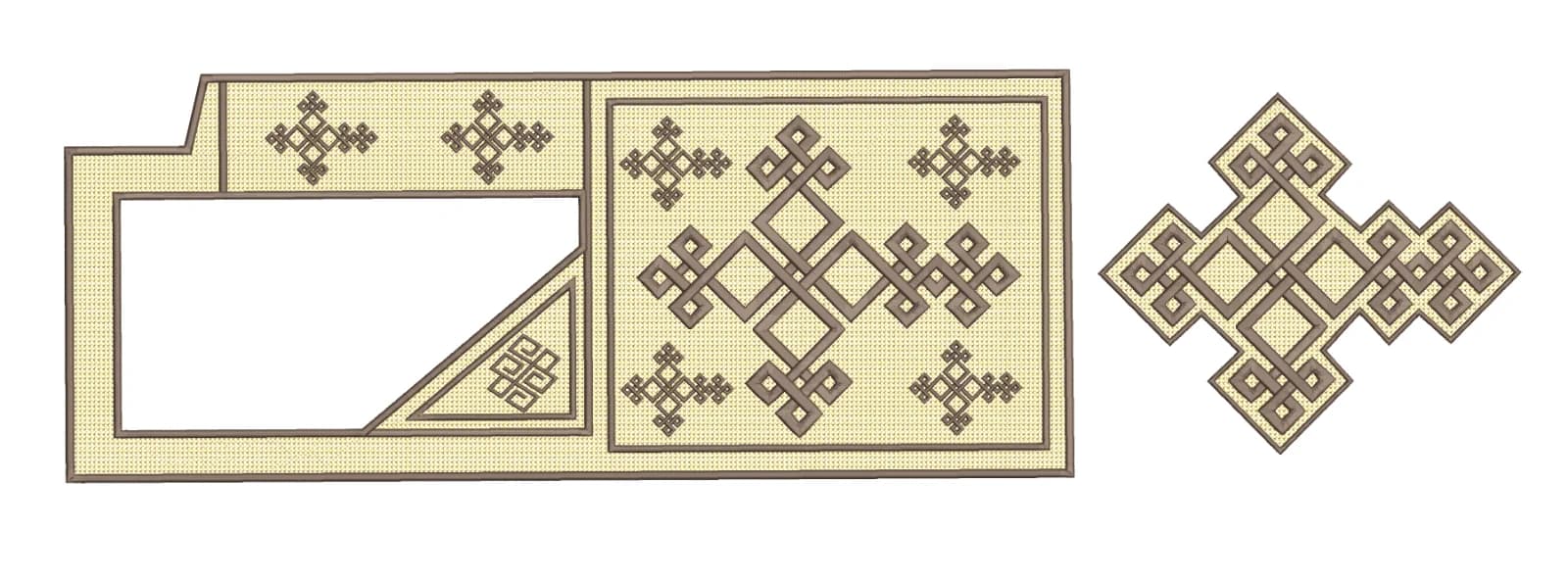 TEC5009 Agbada Embroidery Design