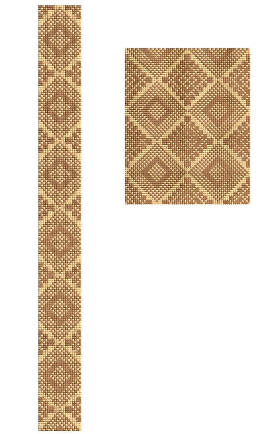TEC4877 Flap & Pocket Embroidery Design