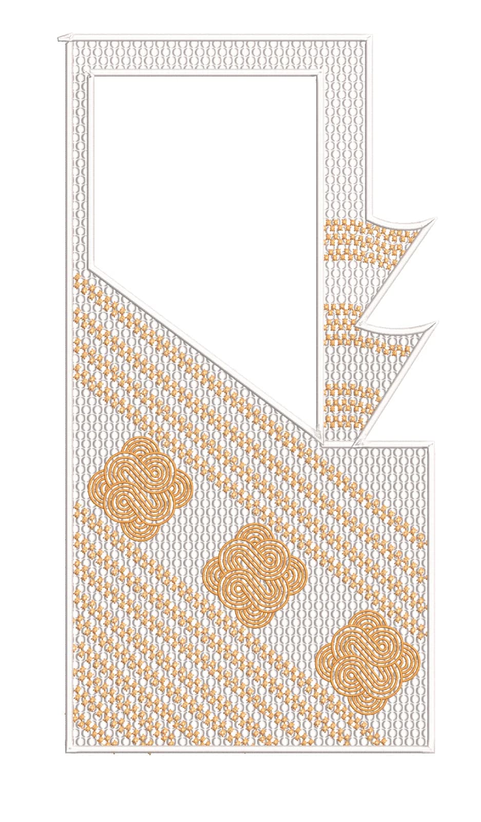 TEC4997 Agbada Embroidery Design