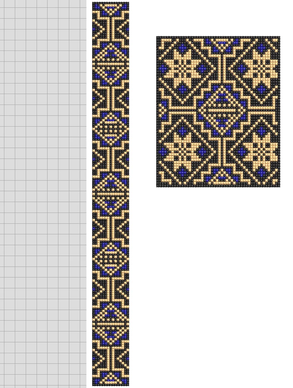 TEC4870 Flap & Pocket Embroidery Design