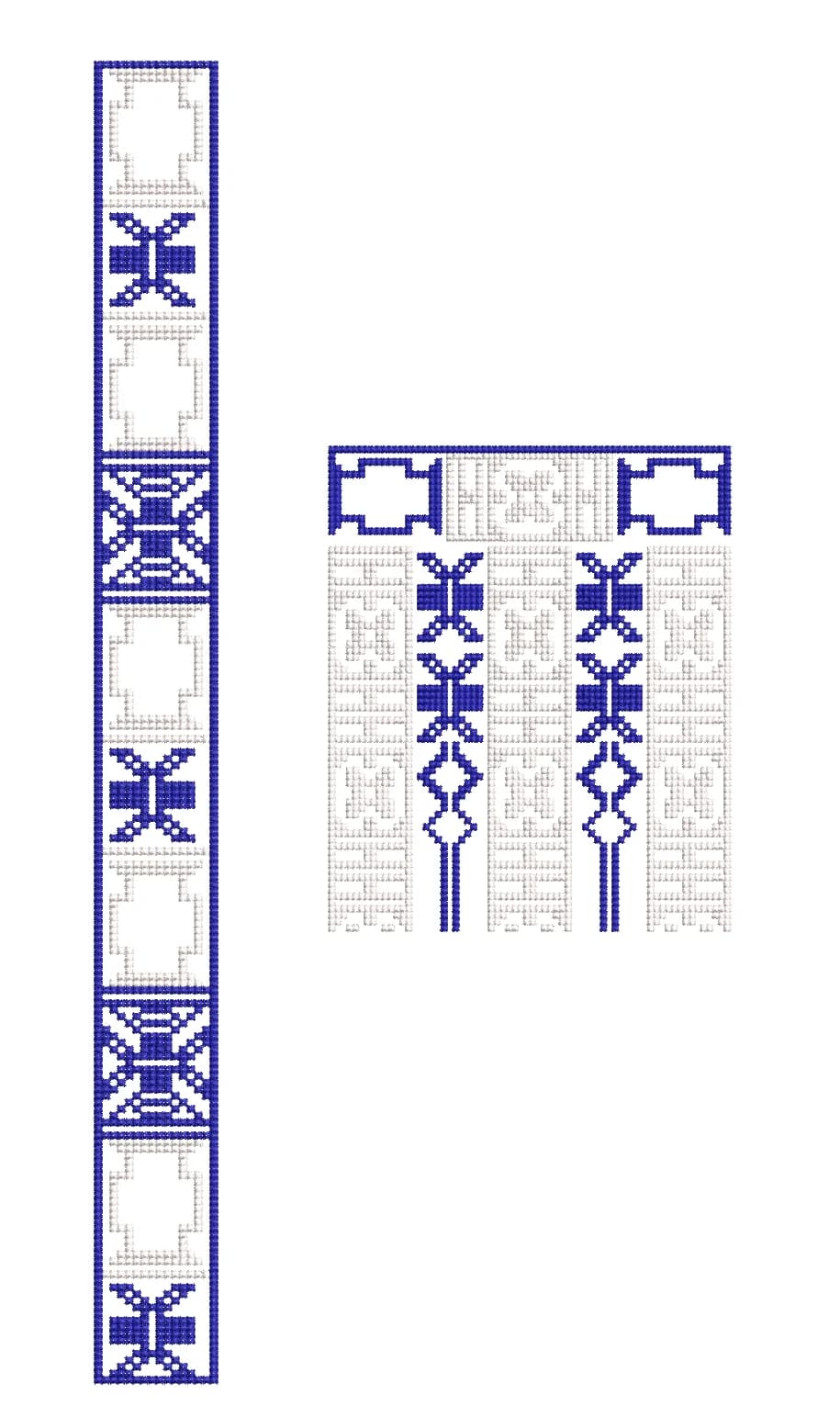 TEC4914 Flap & Pocket Embroidery Design