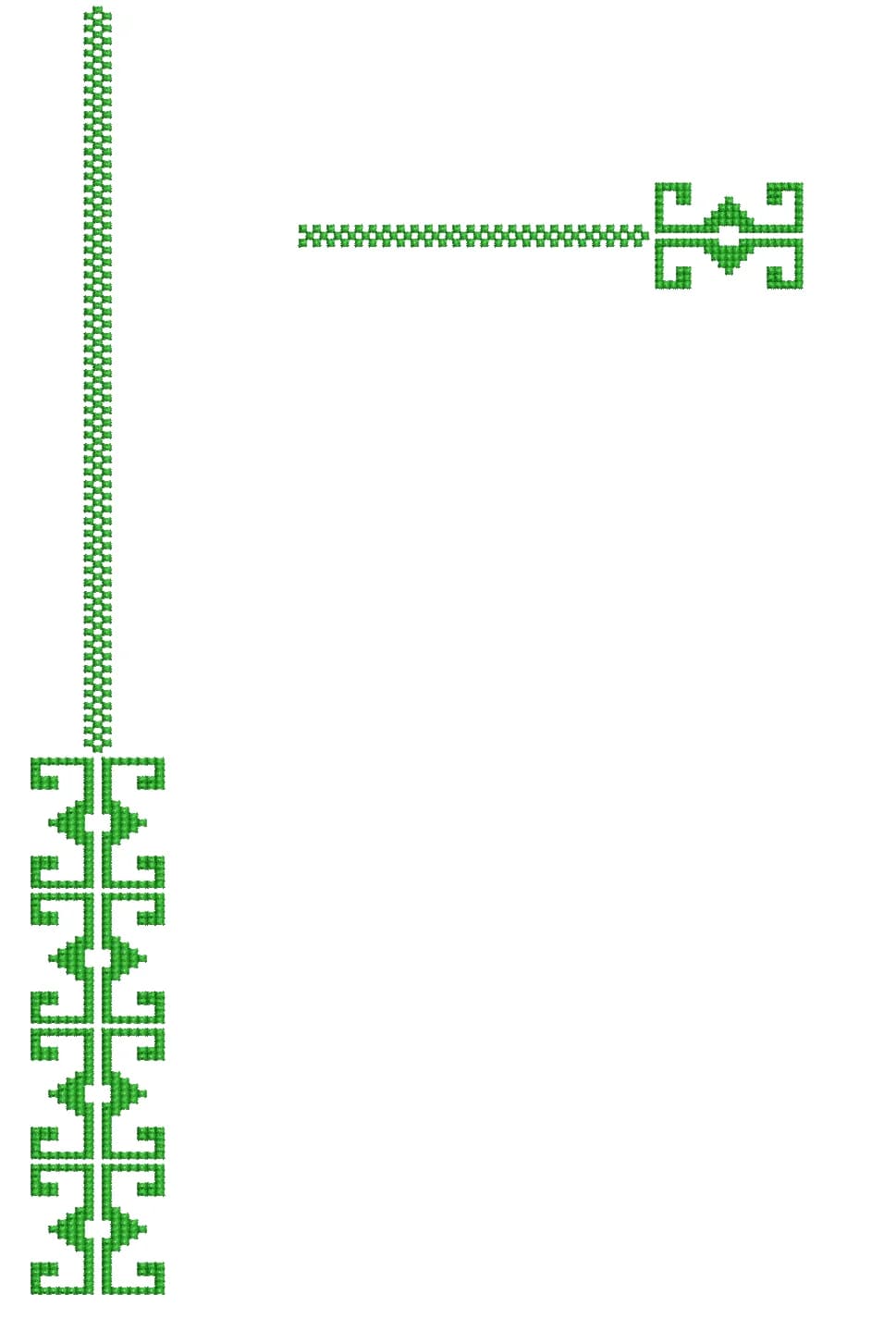 TEC4850 Flap & Pocket Embroidery Design