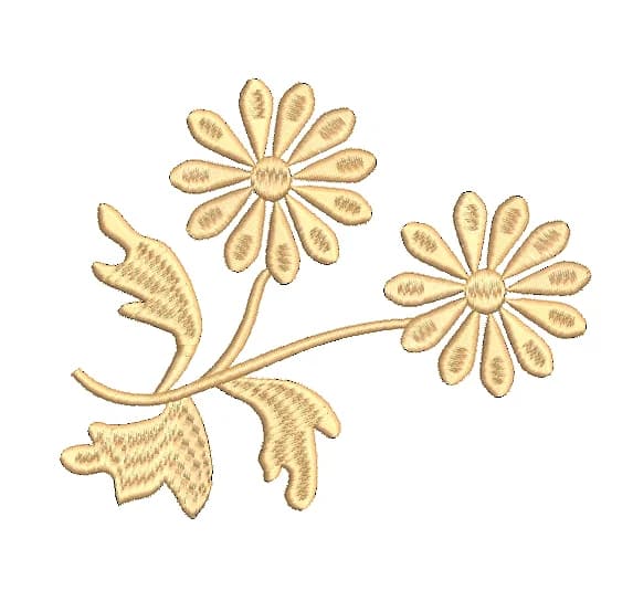 TEC5040 Floral Embroidery Desings