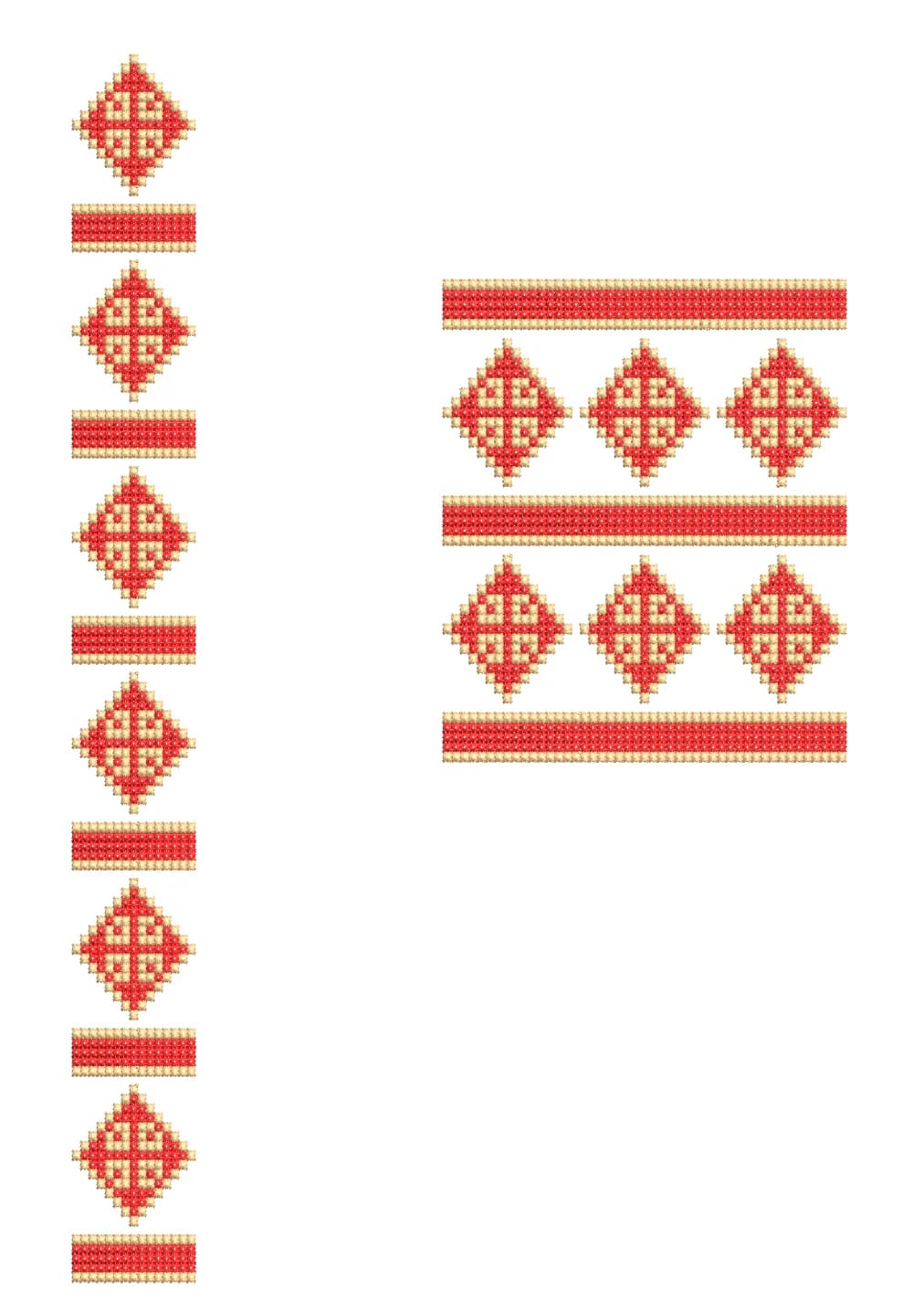 TEC4957 Flap & Pocket Embroidery Design