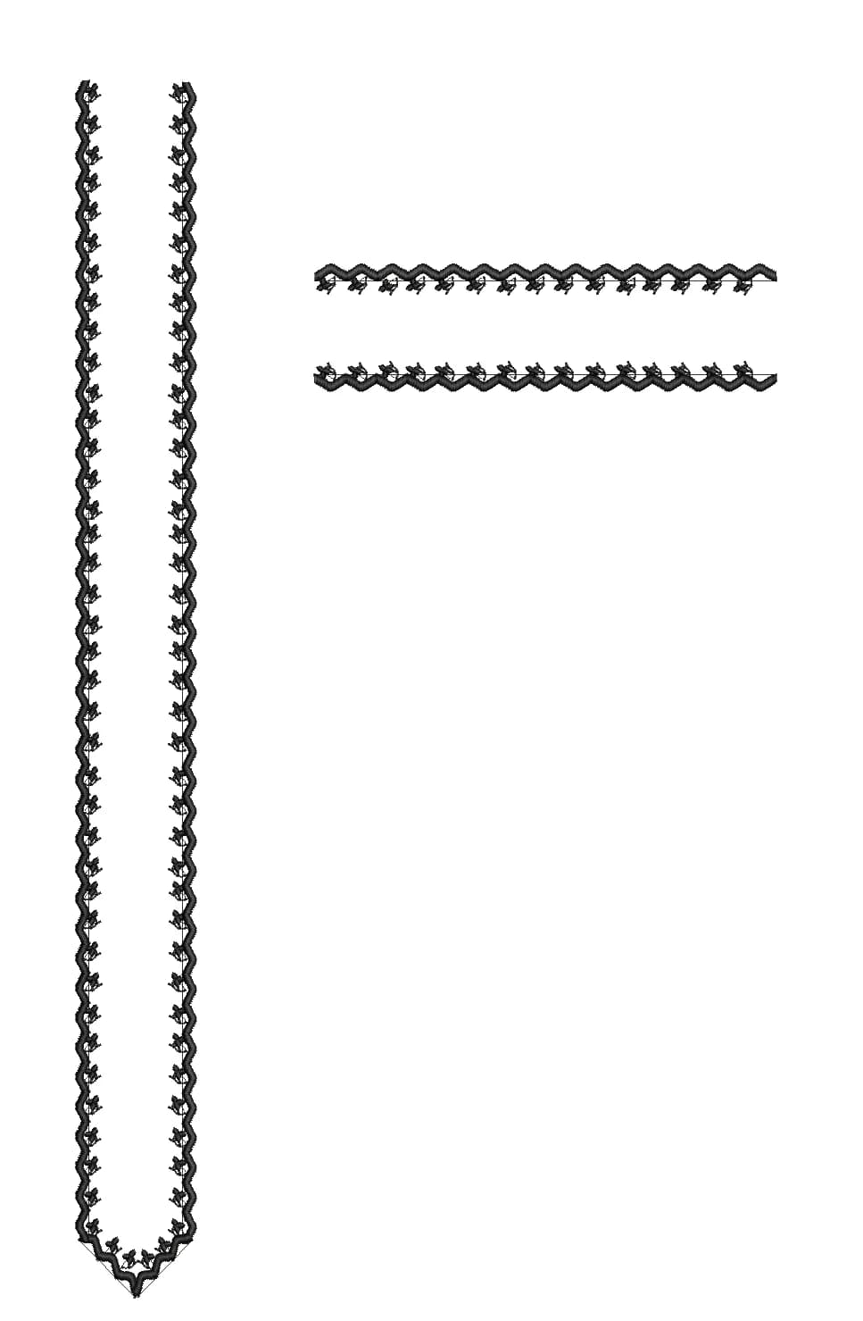 TEC4946 Flap & Pocket Embroidery Design