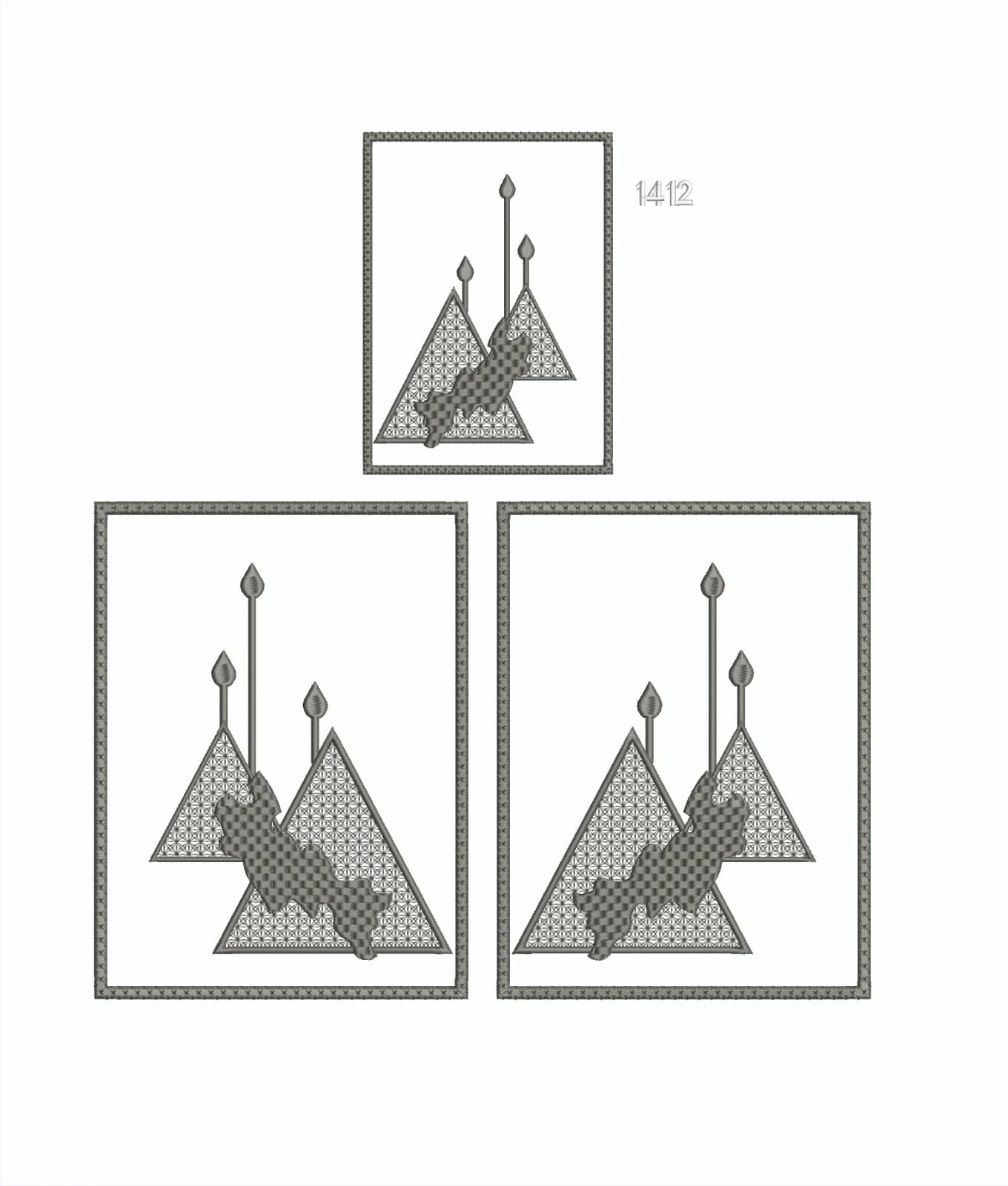 1412 Elegant Pocket's Embroidery Designs | Fashion Embroidery