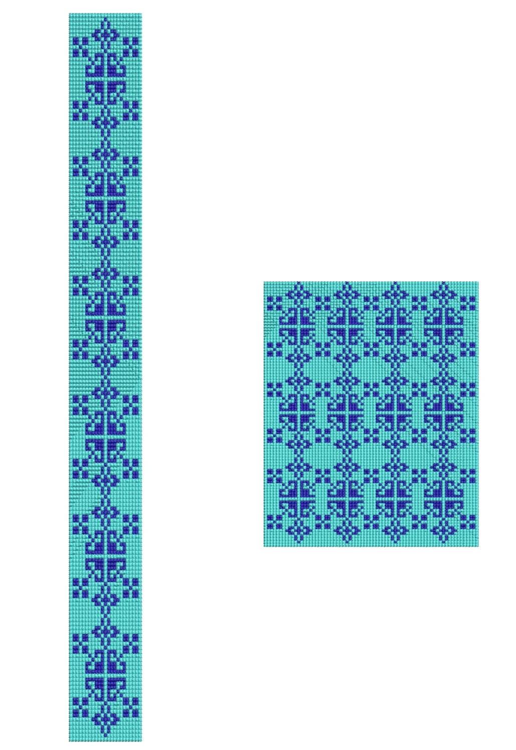 TEC4852 Flap & Pocket Embroidery Design