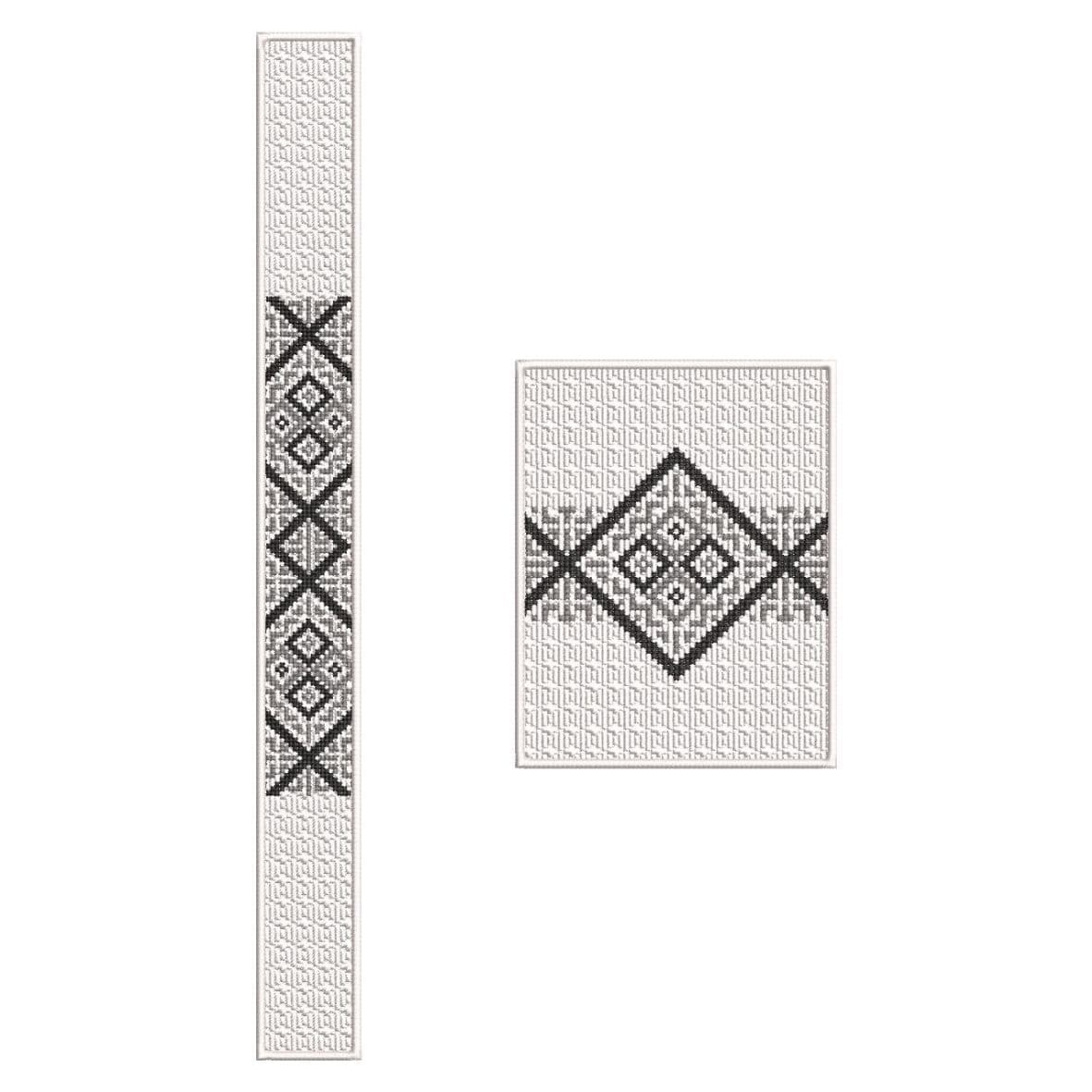 TEC114 Flap and Pocket Monogram Embroidery Design File