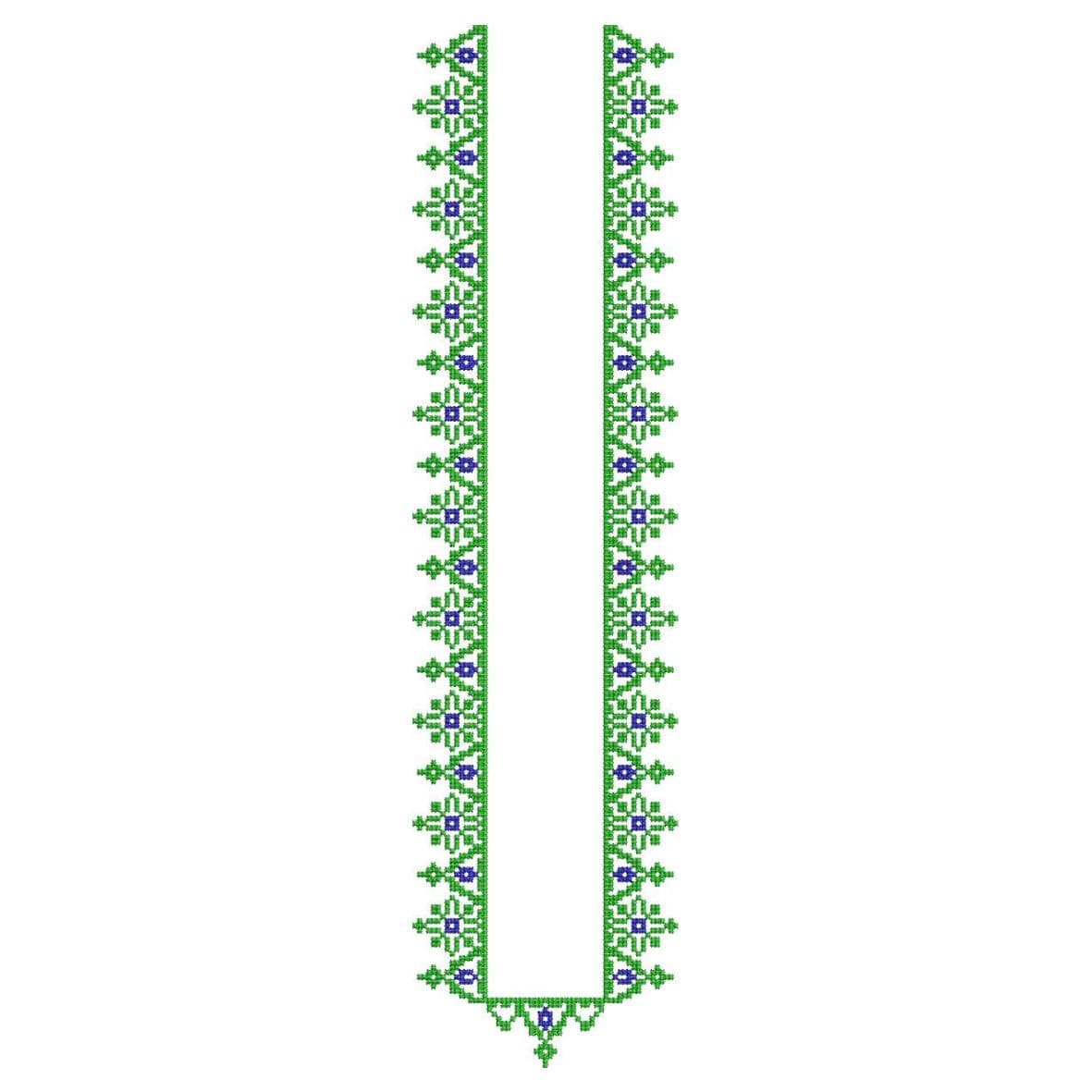 TEC56 Front Panel Embroidery Design