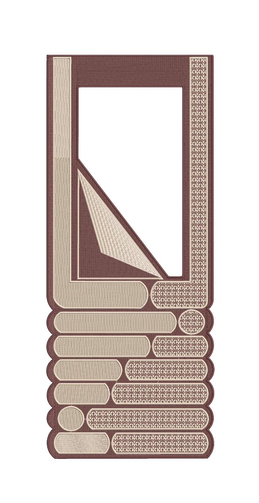 Premium Agbada Embroidery Design – High Quality Machine Ready