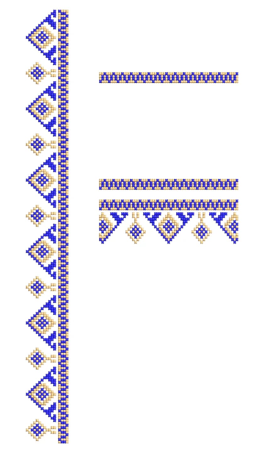 TEC4941 Flap & Pocket Embroidery Design