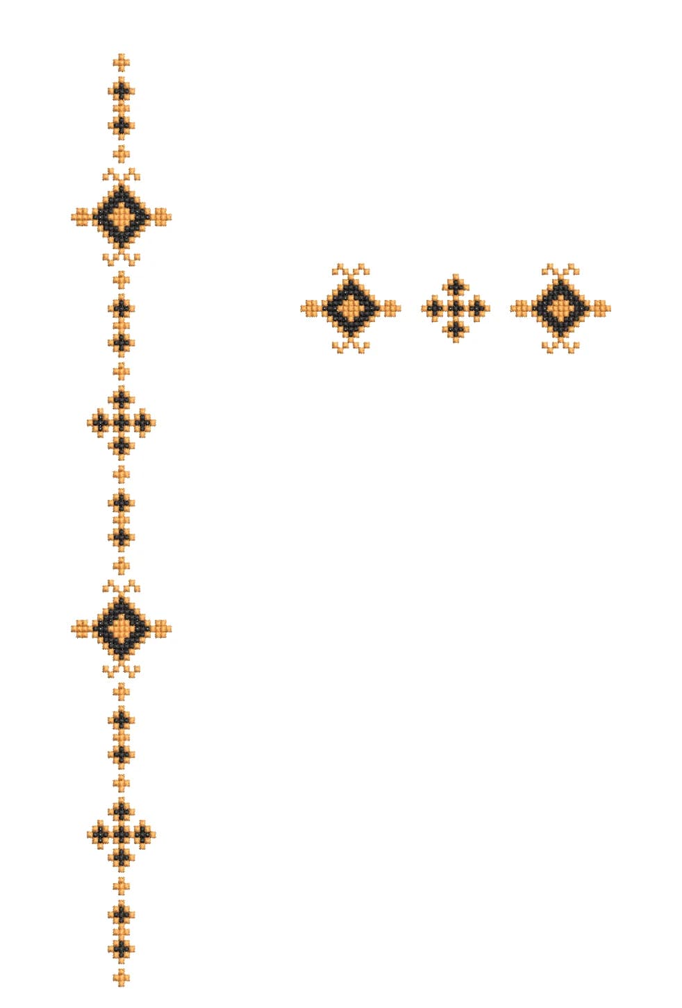 TEC4950 Flap & Pocket Embroidery Design