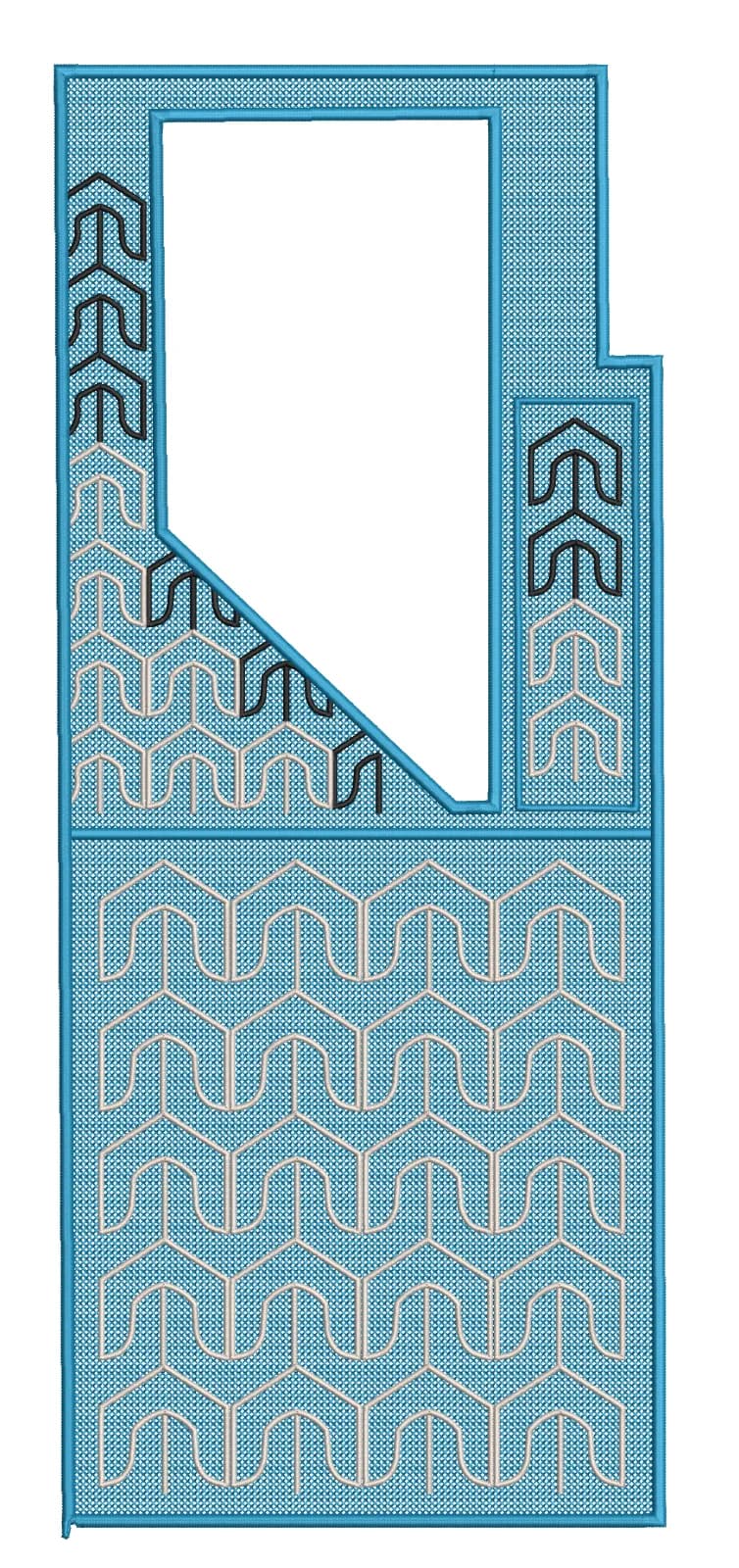 TEC5030 Agbada Embroidery Design