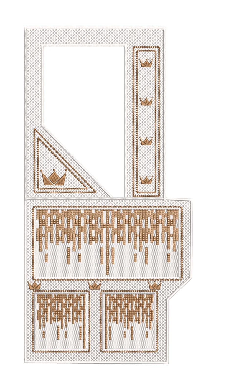 TEC5023 Agbada Embroidery Design