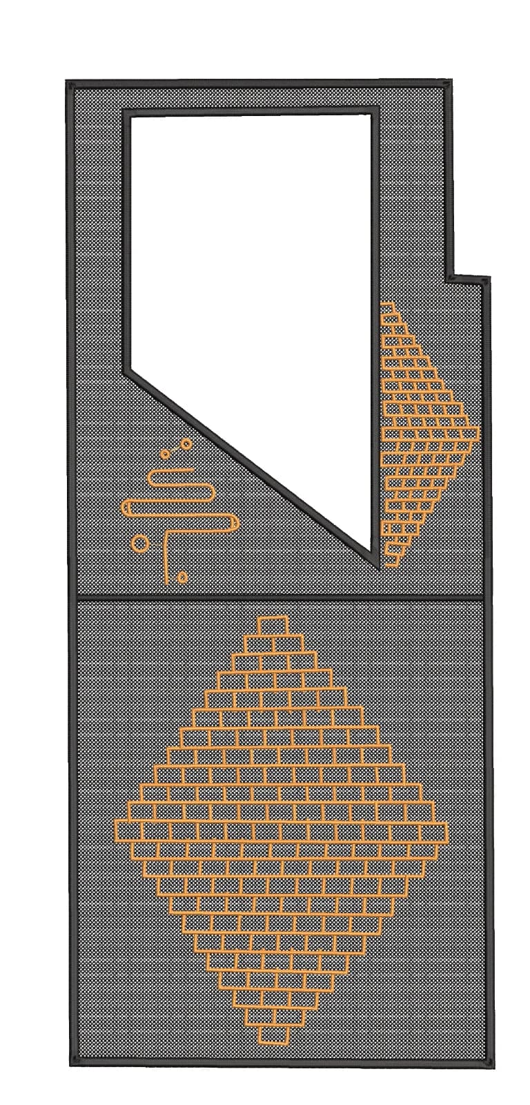 TEC5003 Agbada Embroidery Design